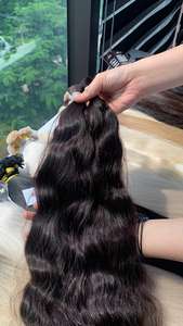 Cheveux vietnamiens bruts de luxe premium NASA Bulk - 100% naturels, non traités, extensions super double drawn, toutes les couleurs, salons - Product Image 3