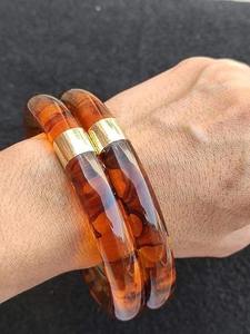 Brazaletes de Resina Hechos a Mano, Accesorios de Moda Premium para Mujer, Calidad de Exportación al por Mayor, Marca TCE Digital - Product Image 4