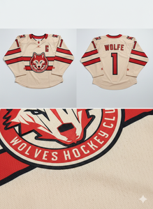 Uniformes de hockey sur glace pour hommes adultes en gros, faible MOQ, design personnalisé, 100 % polyester, séchage rapide, UPF 50, logo personnalisé, pantalon, chaussettes - Product Image 6