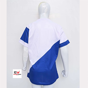 Camiseta de Punto de Algodón Orgánico 100% para Mujer, Diseño Personalizado de Cuello y Logotipo en Dos Colores, Corte Holgado, Alta Calidad, Venta al Por Mayor para Verano - Product Image 2