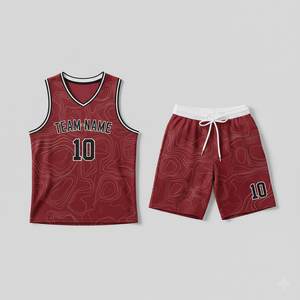 Tenues de basketball personnalisées pour adultes, imprimées, réversibles, en mesh, protection UV, saison printemps, sublimation, position du logo sur le devant - Product Image 6