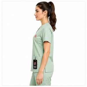 Conjuntos de Uniformes Médicos Unisex en Oferta, Uniformes Personalizados para Personal de Enfermería, Uniformes Médicos de Poliéster/Algodón - Product Image 5