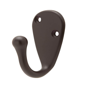 Rehaussez l'esthétique de votre maison avec ce crochet mural décoratif à double bras en bronze antique pour manteaux et chapeaux. - Product Image 1