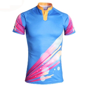 Uniforme de Rugby al por Mayor, Jersey de Fútbol Americano con Logotipo Personalizado, Sublimación, Poliéster Transpirable de Secado Rápido, Ropa Deportiva para Equipos de Rugby - Product Image 3