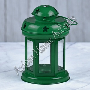 Bougeoirs en bois sophistiqués modernes fabriqués à la main lanternes bocaux à bougies luxueux Style de Noël Axiom Accents de maison pour - Product Image 6