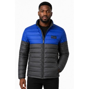Nueva Chaqueta Acolchada de Invierno para Hombre, Cuello Alto, Logotipo Frontal, Transpirable, Ecológica, MOQ Bajo, Estilo Urbano - Product Image 1
