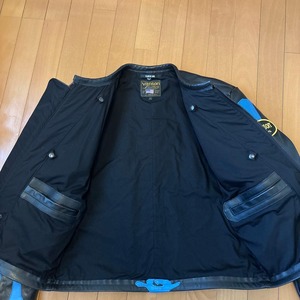 เสื้อแจ็คเก็ตมอเตอร์ไซค์หนังวัวแท้ Vanson Bones Flat Track แบบมีฮีตเตอร์  รักษ์โลก สำหรับแข่งรถและสตรีทแวร์ - Product Image 3