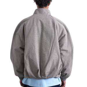 Custom Streetwear Air Layer Jacket Zipper Sweatshirt Stand Collar Unisex Printing Blank <b>Coat</b> - Product Image 5