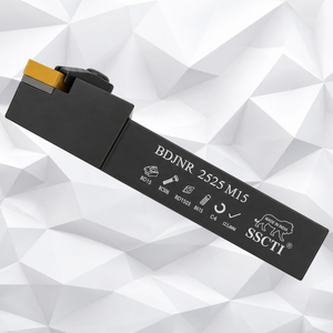 BDJNR 2525 M15 External CNC Turning <b>Tool</b> <b>Holder</b> DNMG 1504 Insert 20x20mm Square Precision Alloy Steel CNC Lathe <b>Tool</b> HRC 38-42 - Product Image 1
