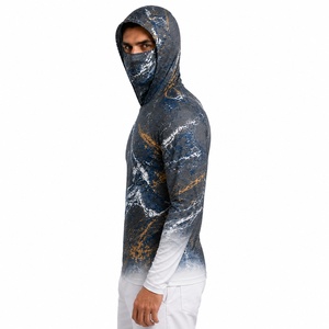 Camisa de Pesca con Estampado por Sublimación de Última Tendencia 2026, Manga Larga, Transpirable, Absorbe la Humedad, UPF 50, Proveedor ODM - Product Image 3