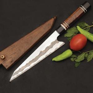 Cuchillo de Chef Jexmoo Personalizado Hecho a Mano en Acero al Carbono con Hoja de 8 Pulgadas, Mango Elegante y Funda de Cuero - Regalo para Chef - Product Image 6