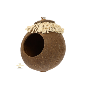 Handcrafted Natural Coconut Bird Nest Premium Bird Shelter for Global Wholesale Market - Product Image 2