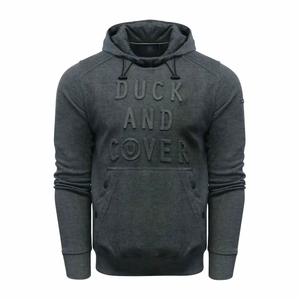 Sweat à capuche surdimensionné personnalisé pour homme en mélange polyester/coton épais avec motif en relief, prêt pour l'hiver, respirant - Product Image 5