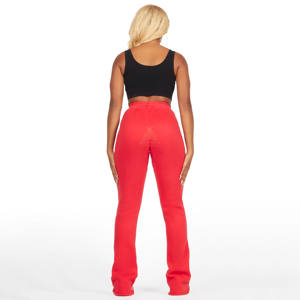 Pantalones Deportivos de Moda al por Mayor, Pantalones Deportivos de Alta Calidad para Mujer, Pantalones Deportivos con Logotipo Personalizado, Pantalones Deportivos con Estampado de Diamantes de Imitación - Product Image 3