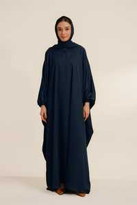 2026 New Designs Spring Dubai Style Zipper Open Abaya Hijab Muslim Women <b>Dress</b> Breathable Lightweight Plus Size <b>Long</b> Sleeves - Product Image 5