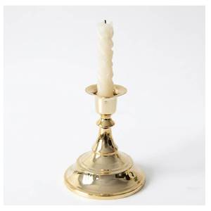 <b>Small</b> Candle Holder Aluminum Gold Polish Use <b>for</b> Home Weddings <b>Dining</b> <b>Table</b> Centerpiece and Parties Festive Decor Candle Stand - Product Image 5