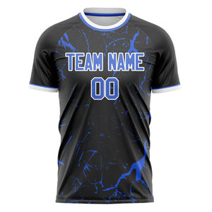Camiseta de Fútbol Personalizada con Diseño de Futsal, Patrón 3D, Cuello Redondo, Manga Corta, Ligera y Ecológica para Hombre y Mujer - Product Image 4