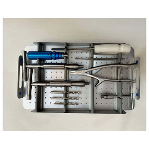 Juego de Destornilladores y Extractores Quirúrgicos Ortopédicos de Acero Inoxidable, Kit Profesional para la Extracción de Tornillos Rotos, Trauma Ortopédico - Product Image 3