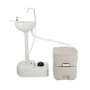 Lavandino Portatile da Esterno con WC Rimovibile, Identico al 46793540 - Product Image 4