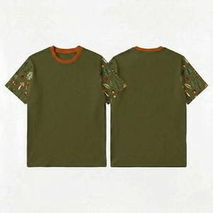 Camiseta con estampado gráfico de rostro abstracto para hombre, camiseta de algodón de manga corta, estilo artístico urbano, camisetas de moda para hombre - Product Image 5