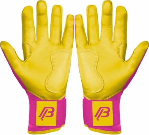 Customize Baseball Batting Gloves | Genuine GOAT Leather | Anti-Slip Grip | Personalized Team Colors, Logo & Name With Bulkbear - Product Image 2