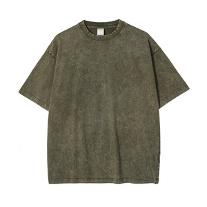 T-shirts pour hommes, personnalisables, 100% coton doux, surdimensionnés, respirants, écologiques, streetwear - Product Image 1