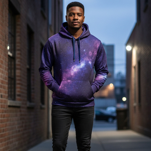 Sudadera con Capucha Sublimada al por Mayor, Logotipo Personalizado, Ropa de Equipo, 100% Poliéster, Secado Rápido, Sudadera Deportiva, Estilo Urbano, Talla Grande - Product Image 6
