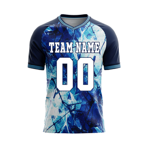 Maillot de football court léger personnalisé respirant imprimé par transfert thermique, le plus vendu, pour l'entraînement des écoles et des clubs, 100 % polyester, OEM - Product Image 4