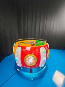 Luxury Coffee Cup Circulating Bowl Amusement Ride 220V 250W Durable Metal Attractive <b>Music</b> & Light Effects Kids - Product Image 1