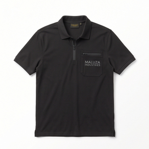 Expédition immédiate : Chemises pour hommes, couleur unie, manches courtes, séchage rapide, respirantes, pour le golf, vente en gros, personnalisables en toile - Product Image 1