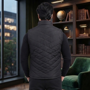 Reversible <b>Vest</b> Made With Durable Fabric Double Sided Design Lightweight Construction Comfortable Fit Secure Front Closure - Product Image 2