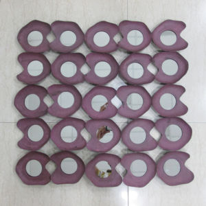 Miroir mural décoratif avec cadre, export professionnel pour projets d'aménagement intérieur - Product Image 1