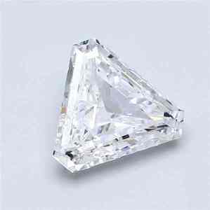 เพชรรูปสามเหลี่ยมสีขาวแฟนซี ความใส VVS เพาะเลี้ยงในห้องปฏิบัติการ CVD ได้รับการรับรองจาก IGI การเจียระไน EX-VG สี D สำหรับทำเครื่องประดับ แหวน หรือต่างหู - Product Image 3