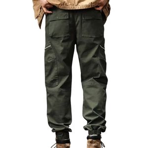 Pantalones de Senderismo Impermeables para Hombre, Color Verde Oliva, Estilo Cargo, para Invierno, con Múltiples Bolsillos, Tácticos, Duraderos, de Pana - Product Image 2