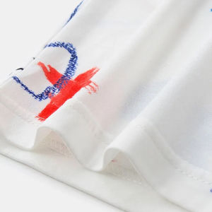 T-shirt de sport pour homme à manches courtes avec logo imprimé, design supérieur, t-shirts professionnels pour homme à col rond, tissu en coton personnalisé - Product Image 5