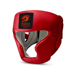 Protector de Cabeza Ajustable para Boxeo, Protección Facial Completa, Casco de Entrenamiento de Artes Marciales, Cuero PU Transpirable, MMA, Kickboxing, con Cierre de Gancho y Bucle - Product Image 5