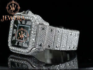 Collar de cadena de tenis con diamantes de corte cojín, color D, VVS1, con engaste de bisel de oro de 14k para hombre, joyería de lujo estilo Hip Hop para aniversario de bodas - Product Image 2