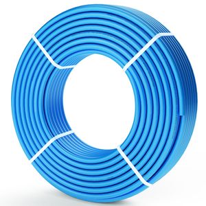 Tubo Flessibile in Plastica PEX B da 1/2 Pollice, Lunghezza 300 Piedi, Facile Installazione, per Linee d'Acqua Calda/Fredda e Acqua Potabile - Product Image 1