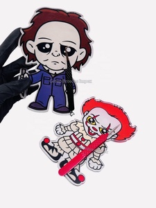 แผ่นอะคริลิคใสสำหรับติดตั้งอุปกรณ์ต่อขนตา รูปทรงสี่เหลี่ยม ลายการ์ตูน ใช้สำหรับวางแหนบและอุปกรณ์ต่อขนตาอื่นๆ เหมาะสำหรับช่างต่อขนตา - Product Image 2