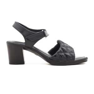 Sandale noire à talon formel FR4881 - Product Image 3