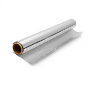 Feuille d'aluminium alimentaire enduite faite à la main avec boîte de découpe en plastique, facile à couper et à déchirer, pour usage domestique, cuisine et restaurant - Product Image 4