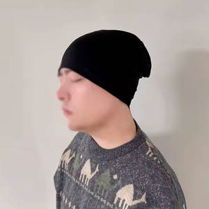 Fashion Wear Super Soft Lined Beanie Soft Satin Lined Knit Hat Ski Cuffed <b>Cap</b> <b>Winter</b> Beanie Hats for Men Women Hat - Product Image 4