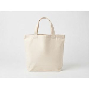Sac fourre-tout personnalisé avec logo, en coton non blanchi calicot 8 oz, avec soufflet de fond, impression UV, faible MOQ, fabriqué en Thaïlande - Product Image 5