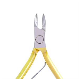 Coupe-ongles professionnel en acier inoxydable doré, portable, avec une large ouverture de mâchoire, lame tranchante, outil de manucure de luxe pour les doigts et les orteils - Product Image 5