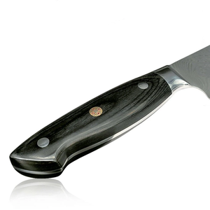 Couteau de Chef en Acier Damas Ultra-Tranchant, Couteau de Cuisine Forgé à la Main, Couteau Utilitaire de Cuisine Premium - Product Image 4