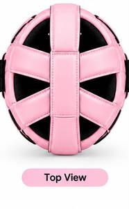 Protector de Cabeza de Boxeo de Cuero Rosa GENERAL INDUSTRIES, Cómodo y Ecológico, Protección Completa para Entrenamiento de Kickboxing - Product Image 3