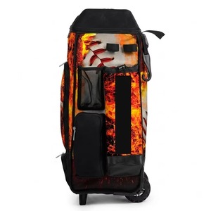 Bolsa de Equipo de Béisbol al por Mayor con Compartimento para Casco, Fundas para Bates, Correas para Guardar Zapatos, Capacidad de 30-40L, Personalizable con Nombre y Logotipo del Jugador - Product Image 3