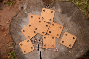 Tarjetas de Tejido de Madera Personalizadas, Ecológicas, Pulimentadas y Cortadas con Láser, Herramientas de Telar Hechas a Mano, Arte Folclórico Moderno, Decoración del Hogar - Product Image 6