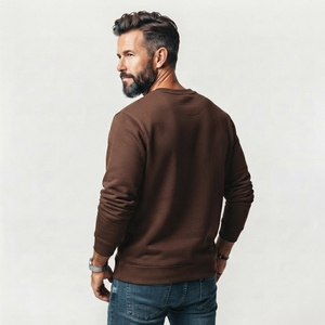 Sweat-shirt pour homme avec impression graphique, vêtements décontractés tendance, avec des graphismes uniques, design confortable à col rond, matière douce - Product Image 5
