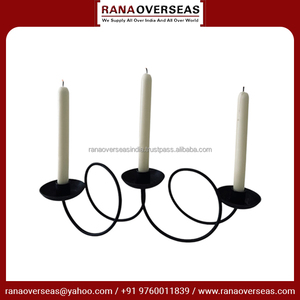 Candelero de Metal de estilo curvo de alta venta, candelabro decorativo de hierro, ideal para fiesta de boda en casa a precios asequibles - Product Image 5